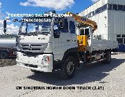 SINOTRUK 6W SINOTRUK HOMAN H3 BOOMTRUCK 130HP EURO IV 3.2 TONS CAPACITY -- Trucks & Buses -- Metro Manila, Philippines