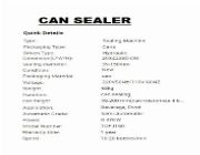 CAN sealer sealing capper  capping machine tin PHILIPPINES seamer seaming -- Everything Else -- Metro Manila, Philippines
