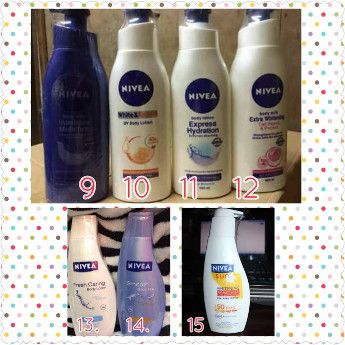 nivea lotion 400 ml, extra whitening cell repair, sun spf50, intensive milk, -- Beauty Products -- Cavite City, Philippines