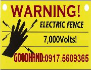Electric Fence Live Wire -- Marketing & Sales -- Quezon City, Philippines