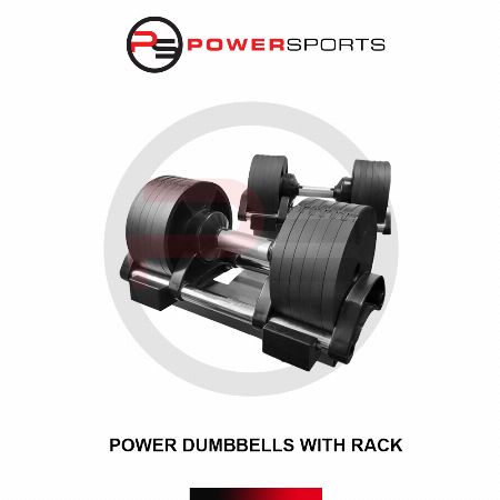 Power Adjustable Dumbbells with Rack -- Exercise and Body Building Metro Manila, Philippines