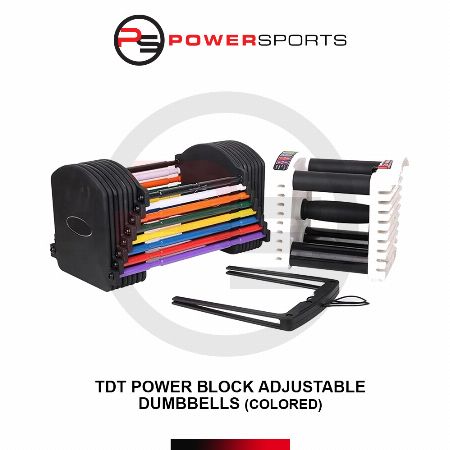 TDT Power block Adjustable Dumbbells -- Exercise and Body Building Metro Manila, Philippines