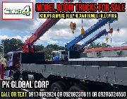boom truck, crane, cargo crane, man lift, truck, 19 tons, daewoo, -- Other Vehicles -- Metro Manila, Philippines