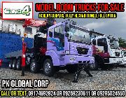 boom truck, crane, cargo crane, man lift, truck, 19 tons, daewoo, -- Other Vehicles -- Metro Manila, Philippines