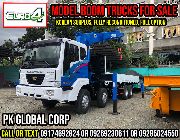 boom truck, crane, cargo crane, man lift, truck, 15 tons, daewoo, -- Other Vehicles -- Metro Manila, Philippines
