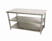 preparation table, preparation table stainless, 3 layer preparation table -- Other Services -- Bulacan City, Philippines