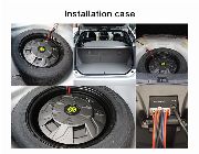 Car trunk, spare tire subwoofer, NSN audio, SW2010T, active subwoofer, SQ subwoofer, sound quality -- Car Audio -- Cabanatuan, Philippines
