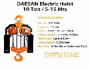 Electric Hoist 10Ton -- Everything Else -- Metro Manila, Philippines