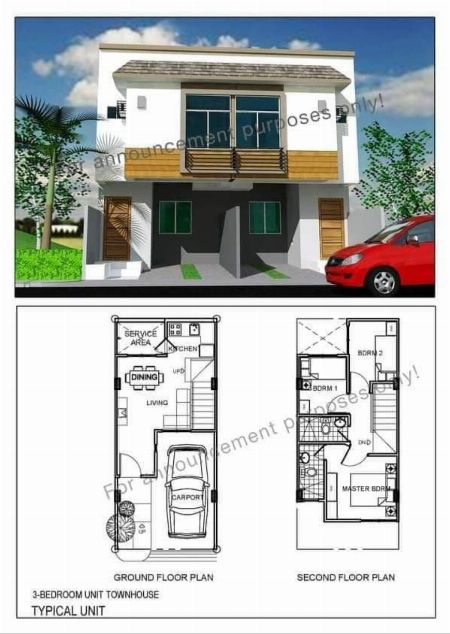 #preselling #Invesment #bankfinancing #duplex #withcarpark #modernhouse -- House & Lot -- Rizal, Philippines
