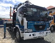 DAEWOO, BOOM TRUCK, 7 TONS, DONGYANG SS1936, EURO 4 EMISSION, IVECO ENGINE, 6 WHEELER TRUCK -- Trucks & Buses -- Quezon City, Philippines