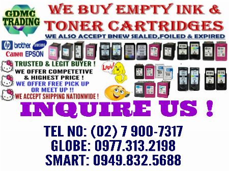 buyer of empty ink cartridges -- Printers & Scanners Quezon City, Philippines