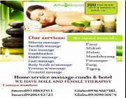 Home service massage Hotel Paranaque -- Beauty Care & Health -- Paranaque, Philippines