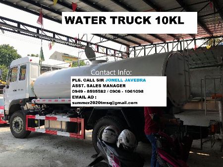 Brand New Homan H5 6Wheeler Water Truck 10KL Euro4 -- Other Vehicles -- Quezon City, Philippines