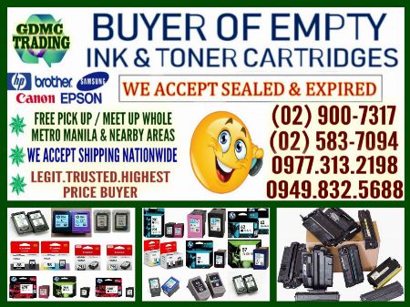 EMPTY INK CARTRIDGES,EMPTY INK,CARTRIDGES,EMPTY CARTRIDGES -- Printers & Scanners Metro Manila, Philippines