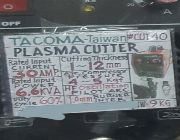 PLASMA CUTTER CUTTING MACHINE TACOMA TAIWAN CUT40 CUTTING THICKNESS 1-12MM, 30amps,  70psi REQUIRED air pressure ,  28500 PESOS   CASH ON DELIVERY ONLY -- Everything Else -- Metro Manila, Philippines