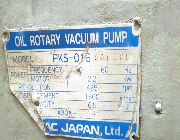 Ulvac, Oil, rotary, vacuum, pump, PKS-016, Japan, oil pump, vacuum pump, vacum, japan surplus, surplus -- Everything Else -- Valenzuela, Philippines
