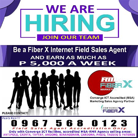 fiber broadband internet; internet connection; unlimited internet, -- Other Jobs -- Rizal, Philippines