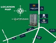QC 1 BR condo for sale along Katipunan Ave. & near LRT2 station -- Apartment & Condominium -- Quezon City, Philippines