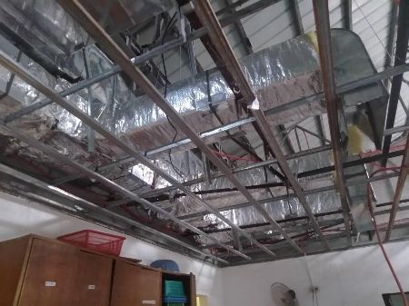 Exhaust and Fresh Air Duct installation -- Other Services Bulacan City, Philippines