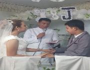 civil wedding, officiant, solemnizing officer, marriage, garden wedding, beach wedding, priest, bishop -- Wedding -- Metro Manila, Philippines