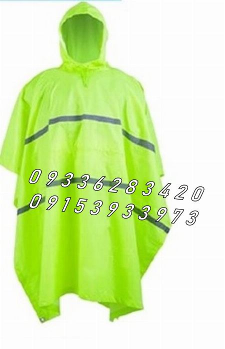 RAIN COAT  Poncho Style with Reflector ( high Quality ) -- Distributors Pasig, Philippines
