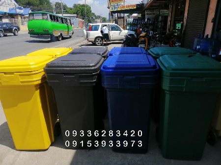 Roller king Trash bin Wheeled -- Distributors Laguna, Philippines