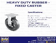 Heavy Duty Rubber Caster 4",5",6",8"- Fixed, Nare Tools, Sonic -- Everything Else -- Metro Manila, Philippines