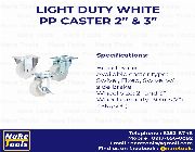 Light Duty White PP Caster - 2" And 3", Nare Tools, Inc, Sonic -- Everything Else -- Metro Manila, Philippines
