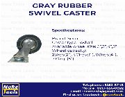 Gray Rubber Swivel Caster - 2",3",4",5", Nare Tools Inc, Sonic -- Everything Else -- Metro Manila, Philippines