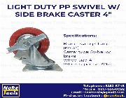 Light Duty PP Swivel With Side Brake Caster 4" (Korea), Nare Tools Inc, Kyungchang -- Everything Else -- Metro Manila, Philippines
