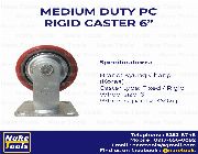 Medium Duty PC Rigid Caster Wheel 6" (Korea), Nare Tools Inc, Kyungchang -- Everything Else -- Metro Manila, Philippines