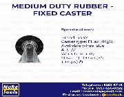 Medium Duty Rubber Fixed Caster Wheel - 4",5",6", Nare Tools Inc, Sonic -- Everything Else -- Metro Manila, Philippines