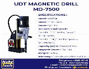 UDT Magnetic Drill - MD7500 -- Home Tools & Accessories -- Metro Manila, Philippines