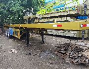 HIGH BED, FLATBED, TRAILER, 12W, 3-AXLE, 40FT, 45 TONS, FOR SALE, BRAND NEW -- Other Vehicles -- Cavite City, Philippines