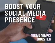 youtube views, youtube booster, video view booster, social media boost, youtube promotions, youtube marketing, digital marketing, youtube following, socmed manager, social media booster, -- Advertising Services -- Metro Manila, Philippines