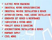 MOTOR REWINDING, rewinding service, Electrical services, Alcoser Industrial Services, ELECTRIC MOTOR REPAIR, TRANSFORMER REPAIR SERVICE -- Food & Related Products -- Iligan, Philippines