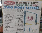 2 post posts LIFT lifter lifters two car garage maintenance bay SPOA10 ROTARY LIFT USA 4.5 tons CAPACITY 245K PESOS. -- Everything Else -- Metro Manila, Philippines