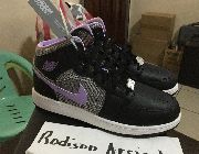AIR JORDAN 1  LOW HOUNDSTOOTH BLK WHT Size GS 7Y BNDS -- Shoes & Footwear -- Pasig, Philippines