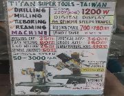 ZAY7025V DRILLING MILLING REBORING REAMING  MACHINE MACHINES mill drill rebore ream  TITAN SUPER TOOLS MADE IN TAIWAN 148K PESOS   CASH ON -- Everything Else -- Metro Manila, Philippines