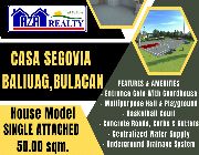 67sqm. Single Attached Casa Segovia House And Lot in Baliuag Bulacan -- House & Lot -- Bulacan City, Philippines