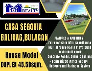Duplex 58sqm. House And Lot in Casa Segovia Baliuag Bulacan -- House & Lot -- Bulacan City, Philippines