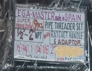 Ridgid / Ega-Master Pipe pipes Threader Threading Manual With  Ratchet Handle and Adaptor 53K PESOS -- Everything Else -- Metro Manila, Philippines
