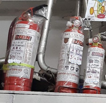 LION DRY CHEMICAL FIRE EXTINGUISHER EXTINGUISHERS 1lb=2000,  3lbs=2500,  5lbs=3000 -- Everything Else Metro Manila, Philippines