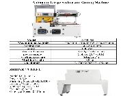 DZ5545B AUTOMATIC L Type Sealer SEALING MACHINE MACHINES with cutter CUTTING 485K PESOS with shrink tunnel MACHINE -- Everything Else -- Metro Manila, Philippines
