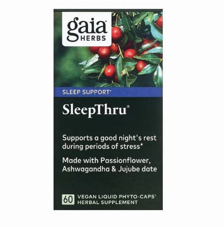 Gaia Herbs, SleepThru, 60 Vegan Liquid Phyto-Caps -- Nutrition & Food Supplement Metro Manila, Philippines