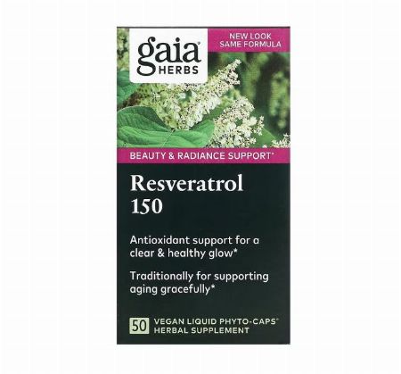 Gaia Herbs, Resveratrol 150, 50 Vegetarian Liquid Phyto-Caps -- Nutrition & Food Supplement Metro Manila, Philippines