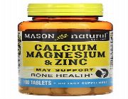 Mason Natural, Calcium Magnesium & Zinc, 100 Tablets -- Nutrition & Food Supplement -- Muntinlupa, Philippines