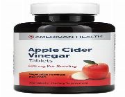 American Health, Apple Cider Vinegar Tablets, 200 Tablets -- Nutrition & Food Supplement -- Muntinlupa, Philippines