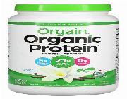 Orgain, Organic Protein Powder, Plant Based, Vanilla Bean, 2.03 lbs -- Nutrition & Food Supplement -- Muntinlupa, Philippines