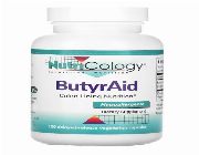 Nutricology, ButyrAid, 100 Delayed-Release Vegetarian Capsules -- Nutrition & Food Supplement -- Muntinlupa, Philippines